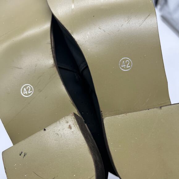 Womens Shoes Casual Flat Slip On Closed Toe Black Color Size 10US / 42CN - Picture 6 of 7